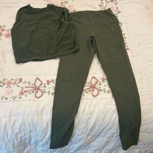 Classic Olive Green Buffbunny Set